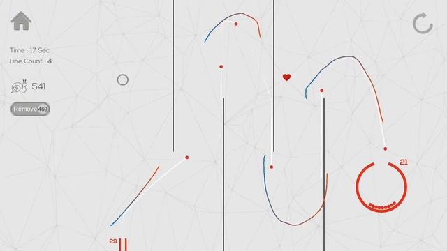 Gameplay - Level 39 - Draw Brain Lines Physics Puzzle смотреть онлайн