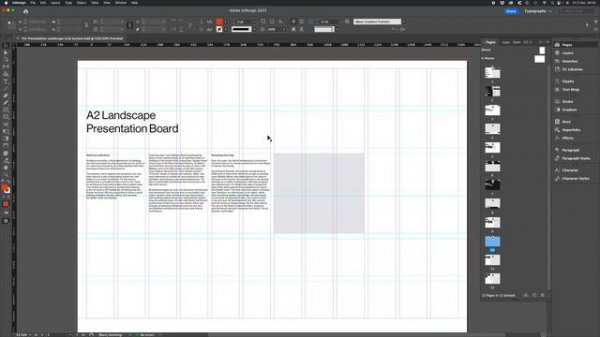 InDesign – Align to Baseline Grid and Modular Grid Tutorial