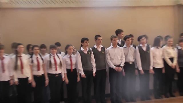 День защитника Отечества в гимназии смотреть онлайн