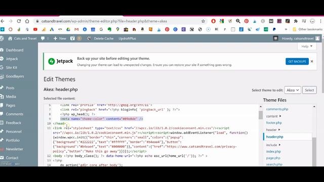 Change color of website address bar on Chrome Android mobile browser - quick tutorial VERY EASY! смотреть онлайн