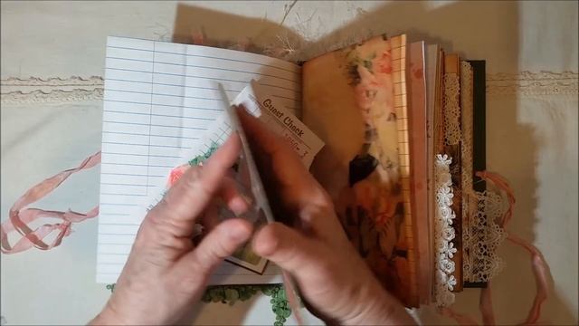 "Fairy Garden" Vintage Junk Journal смотреть онлайн