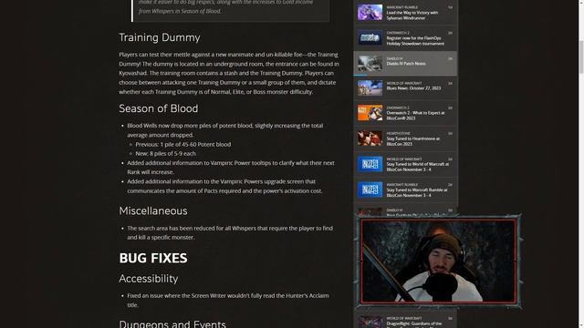 Diablo 4 - Patch 1.2.1 | Blizzcon | Blood Harvest Event смотреть онлайн