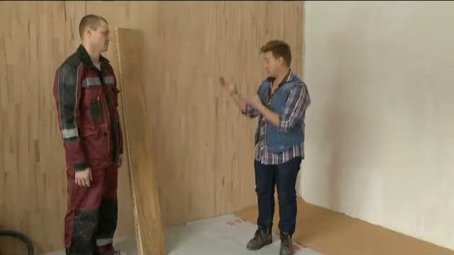 Рубрика "Большая стройка Лайт": мастер-класс по укладыванию паркета смотреть онлайн