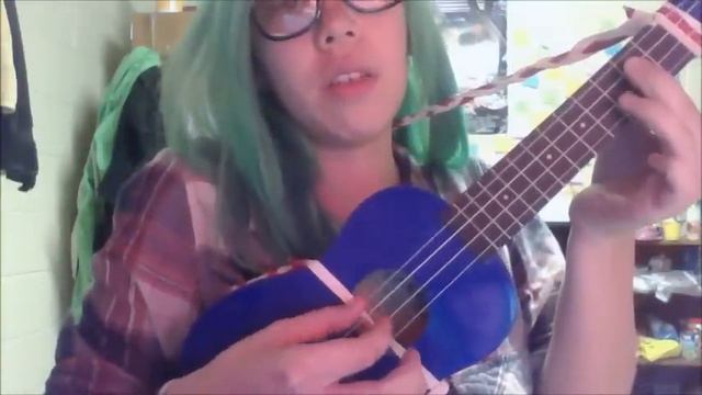Everything Stays Adventure Time Ukulele tutorial смотреть онлайн
