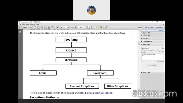 Exception Handling LEC 1 смотреть онлайн