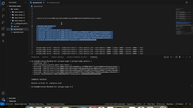 Creating Genesis file and Four Validator Nodes Using Polygon Edge смотреть онлайн