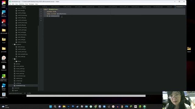 Making movement arrows + location exploration using BASIC Ren'Py script смотреть онлайн