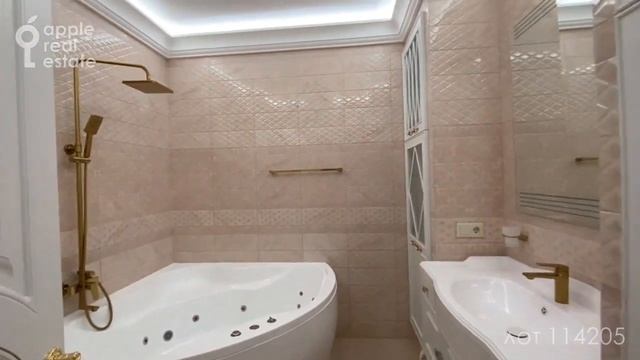 Удачная планировка: 155 кв.м в аренду. 4 комнаты. Авторский интерьер смотреть онлайн