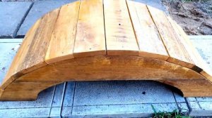 Мастер-класс * Декоративный мостик для сада и дачи своими руками