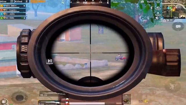 Love Sniper ?? M24 + 8x Scope *FLICKS* by KingAnBru in PUBG Mobile смотреть онлайн