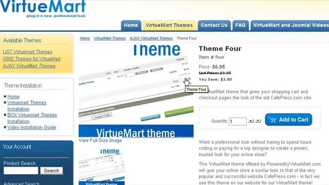 Boxslide VirtueMart theme смотреть онлайн