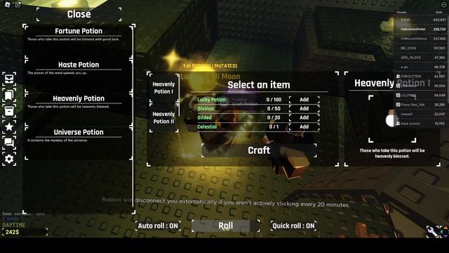 Grinding For Heavenly 2 in Sol's Rng (user is wwisiw1 смотреть онлайн