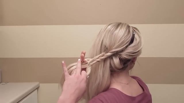 How to: Headband Updo and Fishtail Braids смотреть онлайн