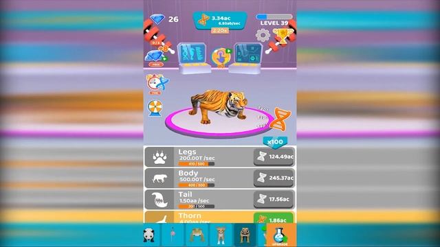 Idle Animal Evolution / ЭВОЛЮЦИЯ СКРЕЩИВАНИЯ ЖИВОТНЫХ part 7 смотреть онлайн