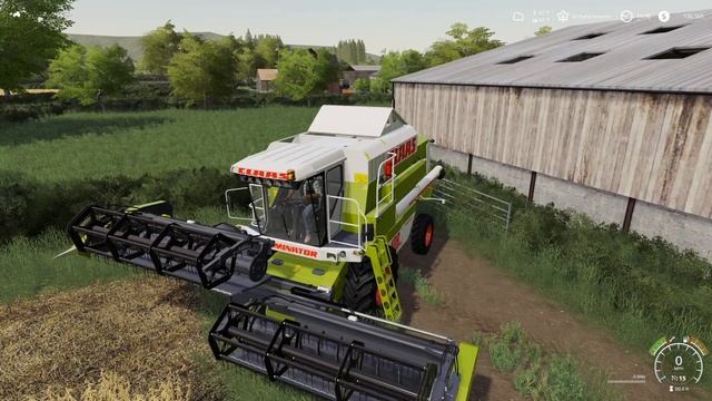 New John Deere or Claas Combine? + New Seasons Lighting! | Somerset Farms | Farming Simulator 19 смотреть онлайн