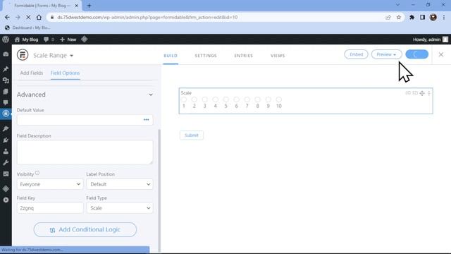 How To Add Scaling In Contact Forms Using Formidable Forms Plugin | WordPress Tutorial смотреть онлайн