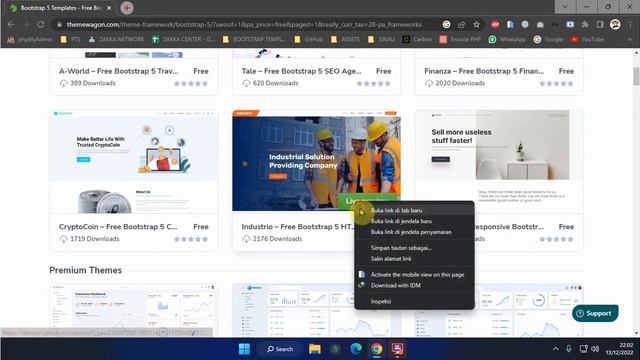Tempat Download Template Bootstrap, Tailwind Rasa PREMIUM GRATIS!! смотреть онлайн