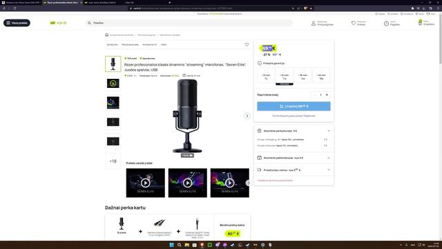 Razer Seiren Elite Už 70€!!! (Unboxing) смотреть онлайн