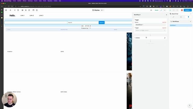 How to use the search with a REST API in WeWeb смотреть онлайн