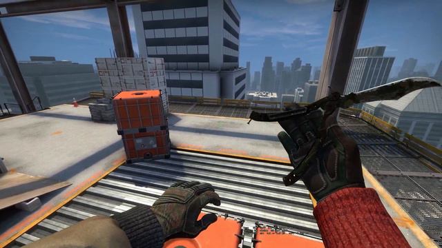 Butterfly Knife Forest DDPAT + Specialist Gloves Buckshot смотреть онлайн