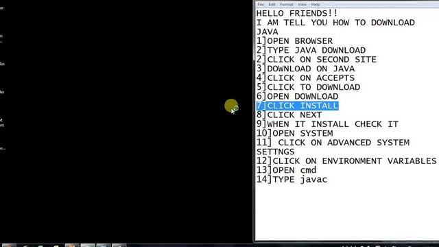How to download and install java on Windows 7(32/64 bit) Hindi смотреть онлайн