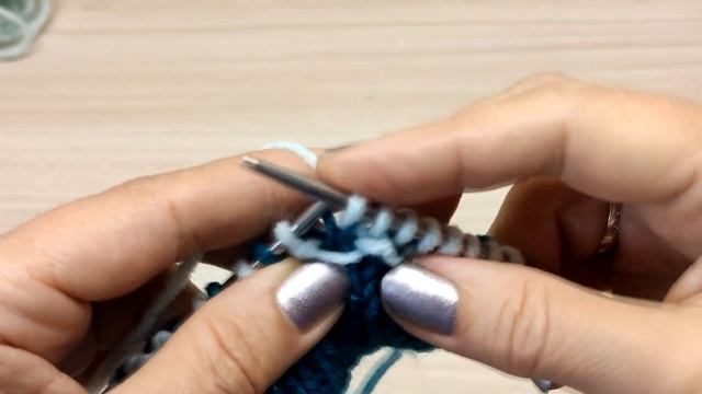 ПРОСТО И ЛЕГКО ЛЕНИВЫЙ ЖАККАРД 2 ЦВЕТА, Вязание спицами.