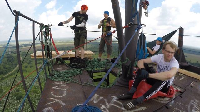 Тополиная вышка 26.06.2016 Прыгает Антон Дробышевский(Фактор Падения) смотреть онлайн