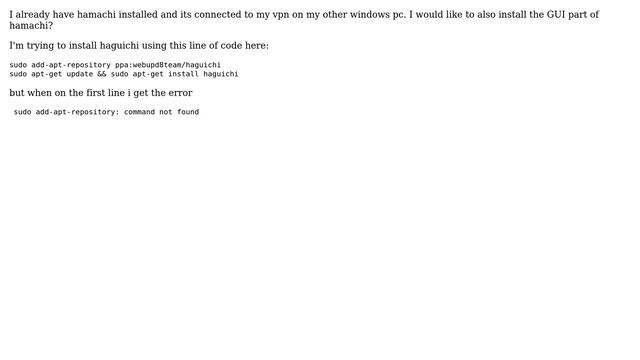 Raspberry Pi: Install haguichi on raspberry pi смотреть онлайн