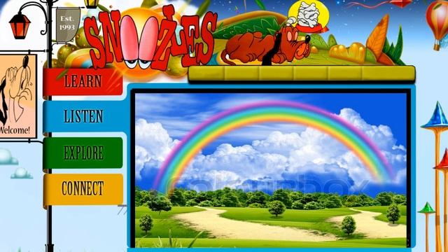 Snoozles Bedtime Stories - #4 "A Rainy Day Rainbow" смотреть онлайн