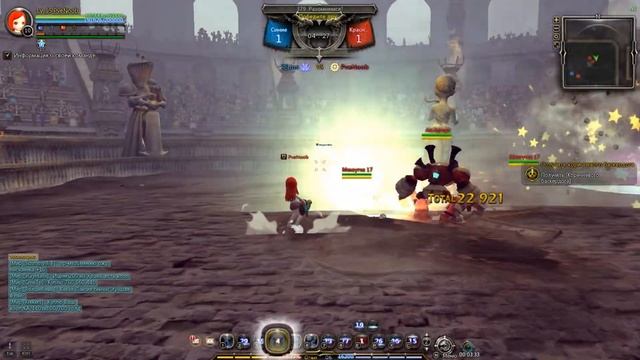 Dragon Nest PvP Top Oracle Elder Linn vs Gear Master смотреть онлайн