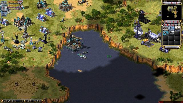 OpenRA C&C Red Alert 2 Romanov's Vengeance Mod Soviet Multiplayer (4 Players Vs 4 AIs)