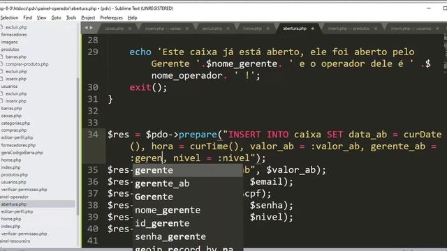 PDV com PHP 8 - Aula 10 - Insert para abertura do caixa смотреть онлайн