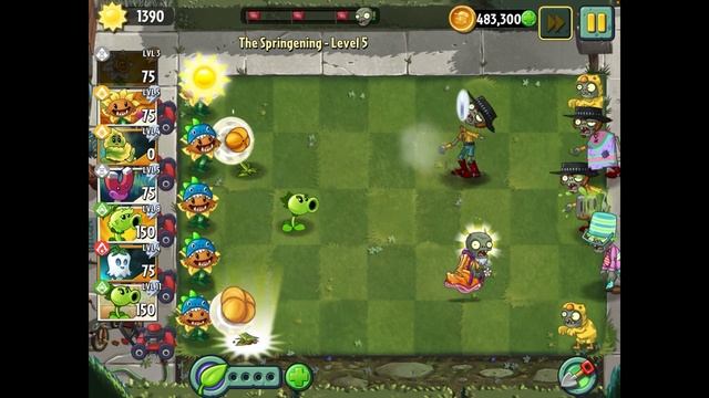 The Springening Thymed Event Part 1 | Plants vs. Zombies 2 смотреть онлайн