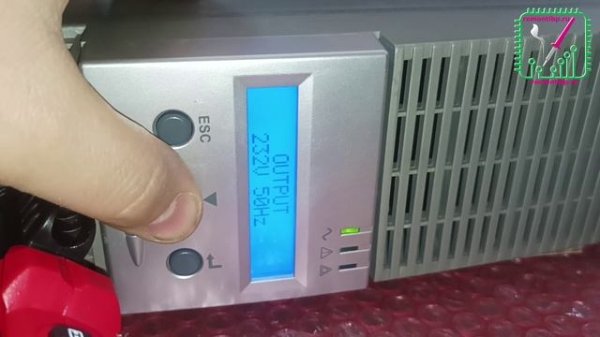 Ремонт ибп EATON EX2200 RT 2U UPS и тестирование после ремонта | remontibp.ru