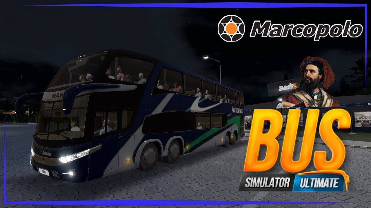 Bus Simulator Ultimate | Онлайн рейс на Marcopolo Paradiso G7 | Прощаемся с Краснодаром.
