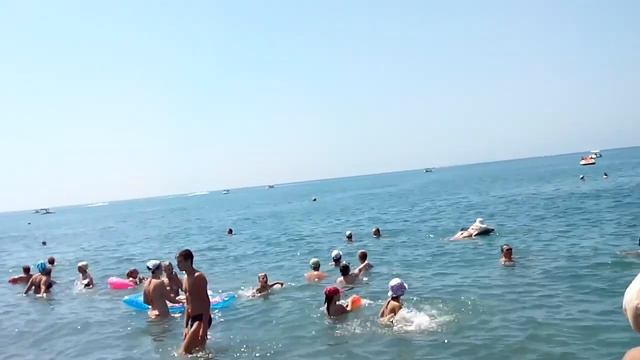 Пляж Чайка Адлер 7.08.2017 смотреть онлайн