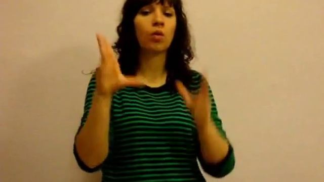 Русский жестовый язык: жесты действия ("глаголы") смотреть онлайн