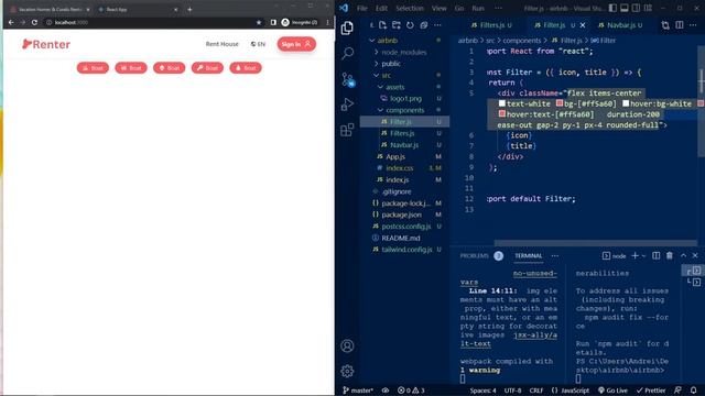 ?Build Airbnb 2.0 with REACT.JS! (JS, HTML , CSS) | Live Crash Course | Tutorial for Beginners смотреть онлайн
