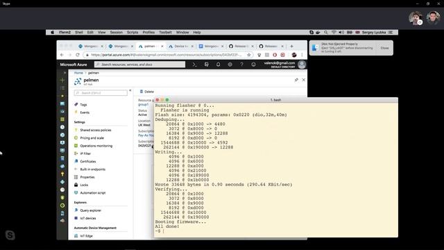Update Mongoose OS with Automatic Device Management in Azure IoT Hub смотреть онлайн
