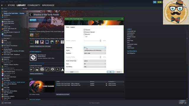 + 3D VISION GUIDE + for + Shadow of the Tomb Raider + смотреть онлайн