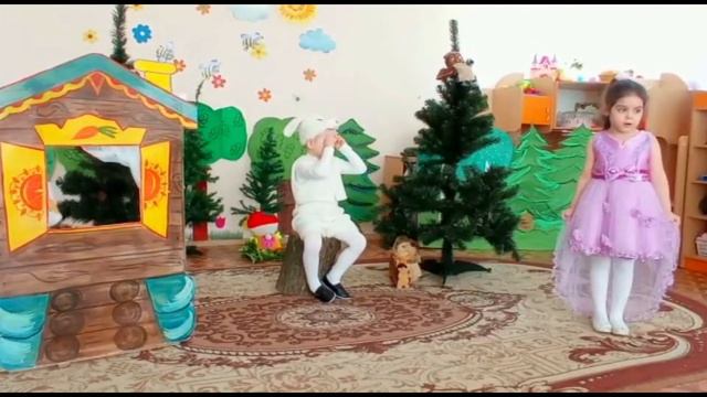 "Заюшкина избушка", средняя группа "Забавушка" #театральныйфестиваль2021 смотреть онлайн