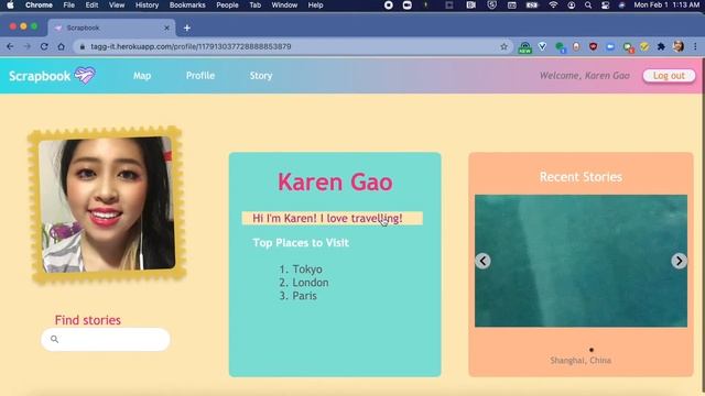 Weblab Competition 2021: Scrapbook (A Travel Photobook Social Media Web App) смотреть онлайн