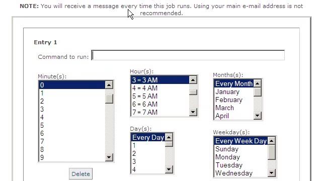 How To Set Up A Cron Job - Hostgator