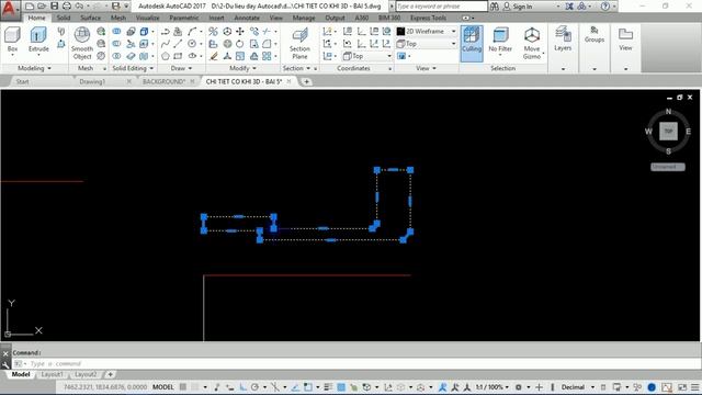 Mô hình học AutoCAD 3D không thể bỏ qua - Bài 6 смотреть онлайн