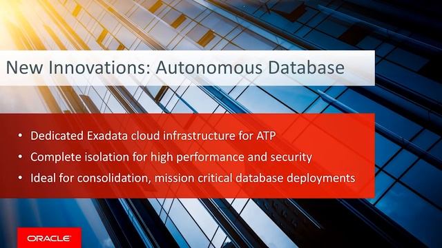 Oracle Cloud: The Future Is Autonomous: Steve Daheb at Oracle OpenWorld 2018 смотреть онлайн