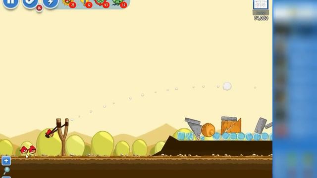 Angry Birds Mighty hoax 28 Walkthrough Facebook смотреть онлайн