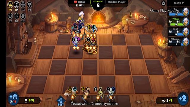 Auto Brawl Chess: Battle Royale - Gameplay смотреть онлайн