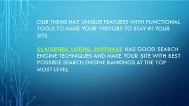PHP Classifieds Script | Classifieds Listing Software смотреть онлайн