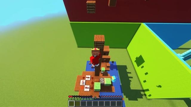 Minecraft NOOB vs PRO vs HACKER: ELEMENT GOLEM STATUE BAU CHALLENGE ⛏ смотреть онлайн