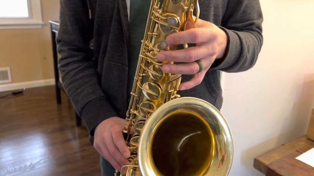 Gold Plated Conn New Wonder II 'Chu Berry' Tenor Saxophone Demo, www.dcsax.com смотреть онлайн
